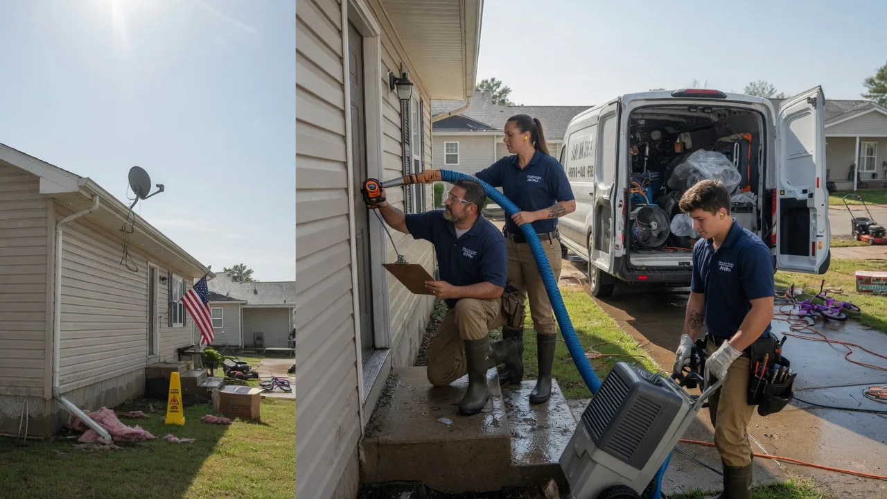Ceiling Water Damage Restoration in Bay City, TX near me